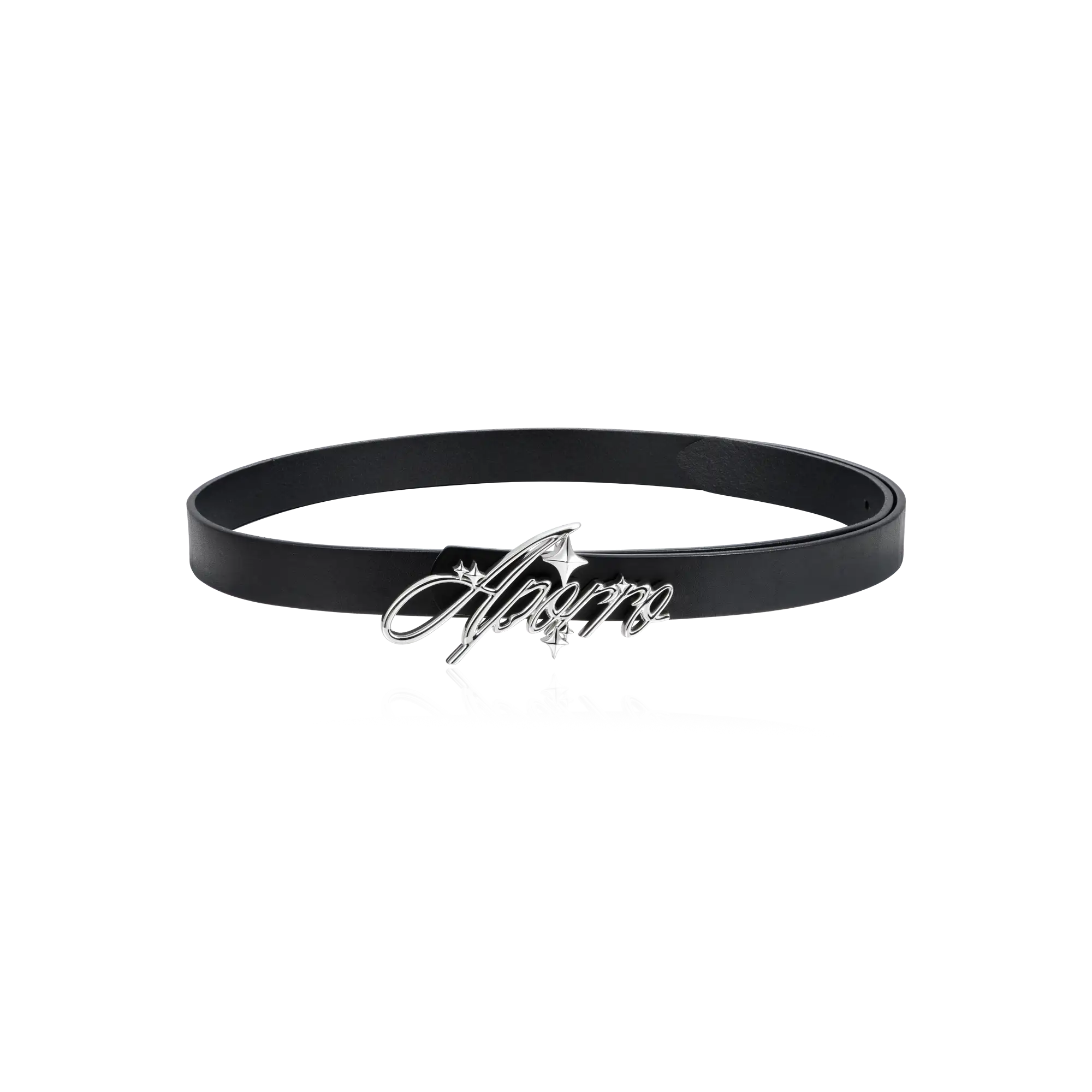 APORRO Holiday Script Gold Belt