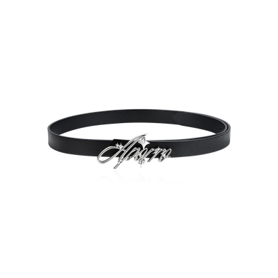 APORRO Holiday Script Gold Belt
