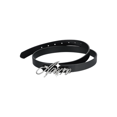 APORRO Holiday Script Gold Belt