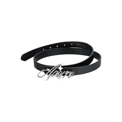 APORRO Holiday Script Gold Belt