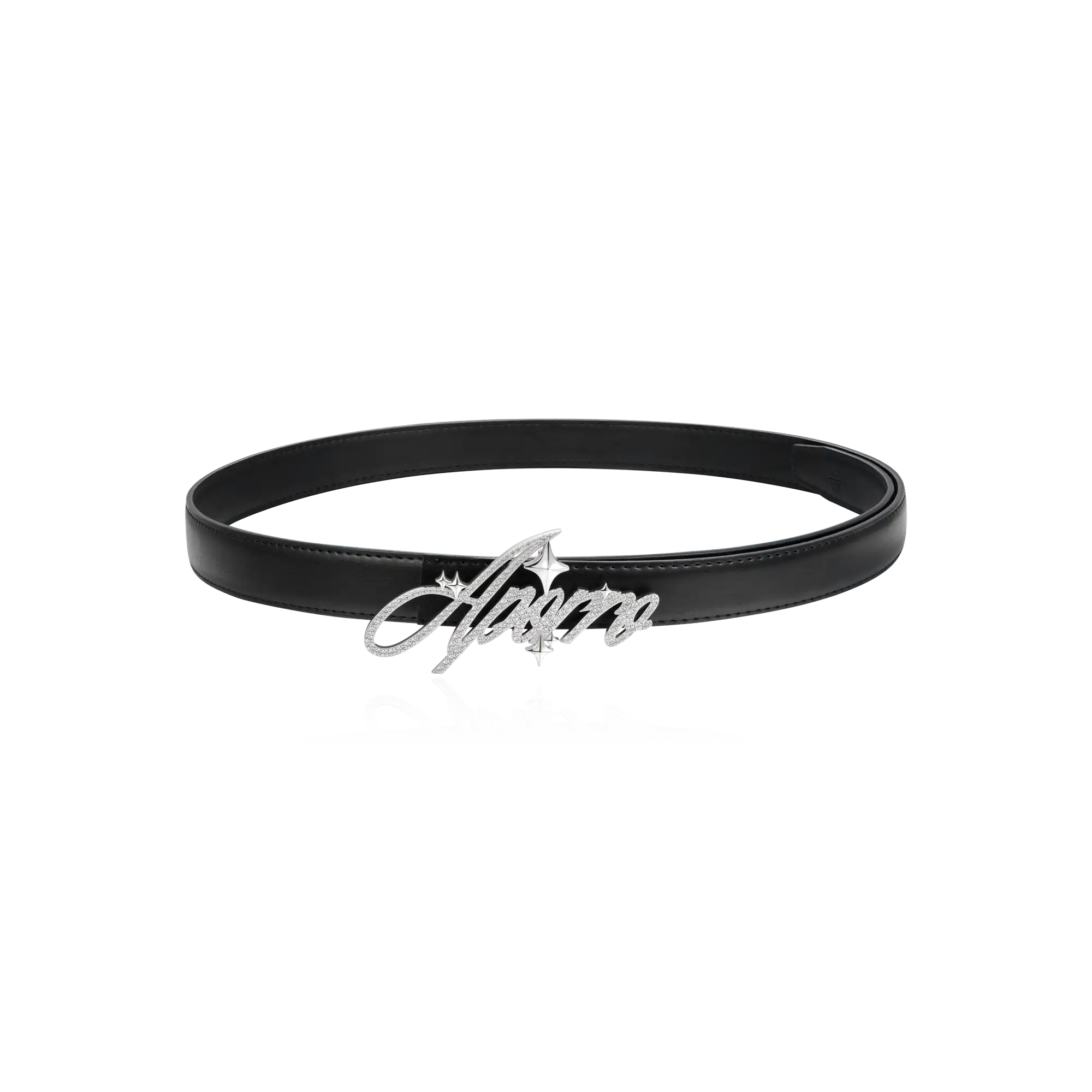 APORRO Holiday Script Iced Belt