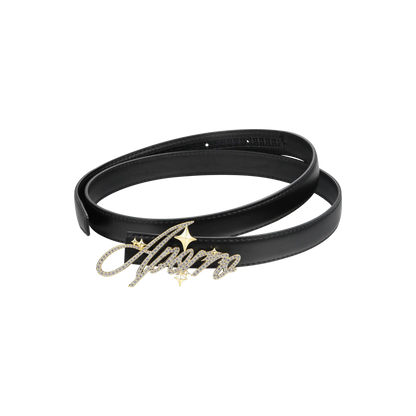 APORRO Holiday Script Iced Belt