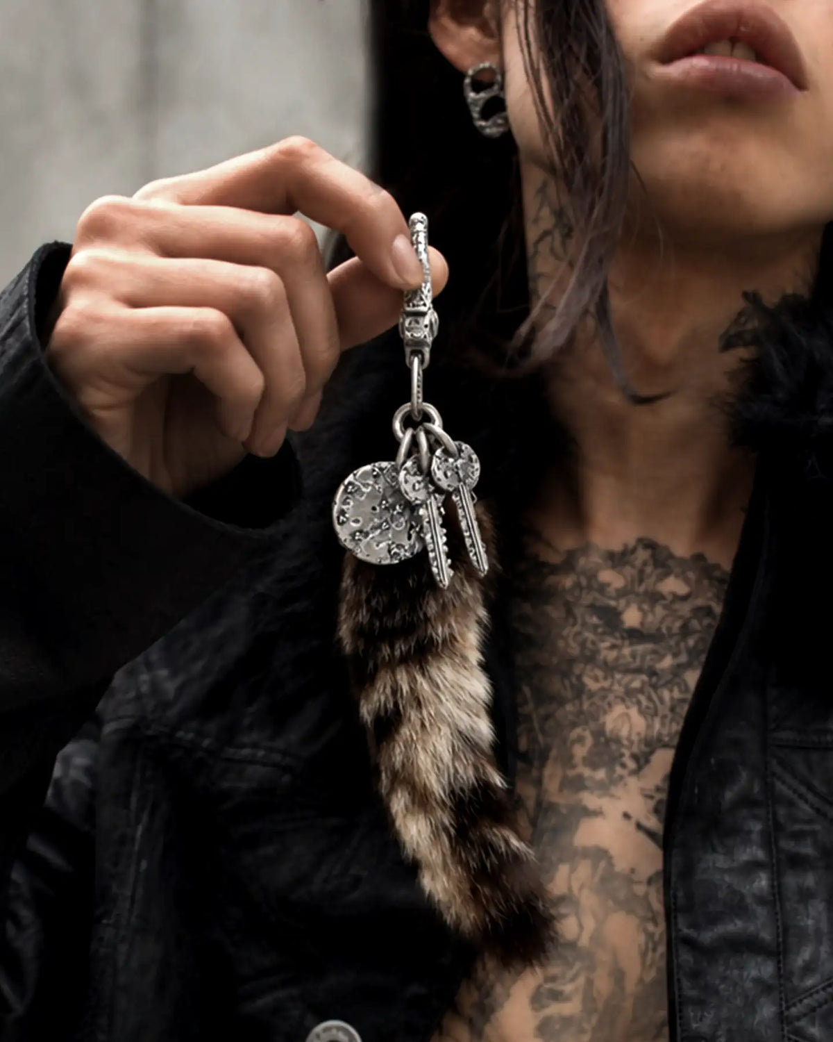 WEATHERED KEYCHAIN