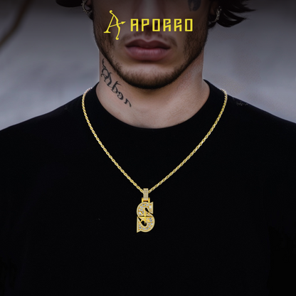 30MM Star Font Pendant