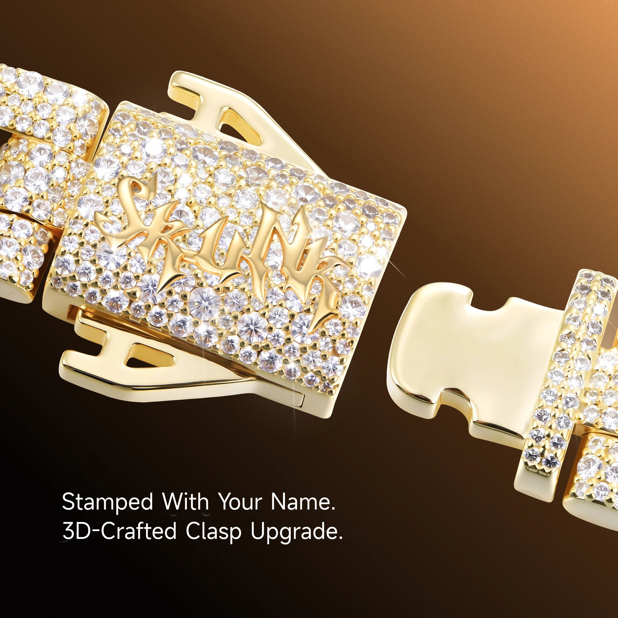 Round Cut Cuban Link Chain - 12mm