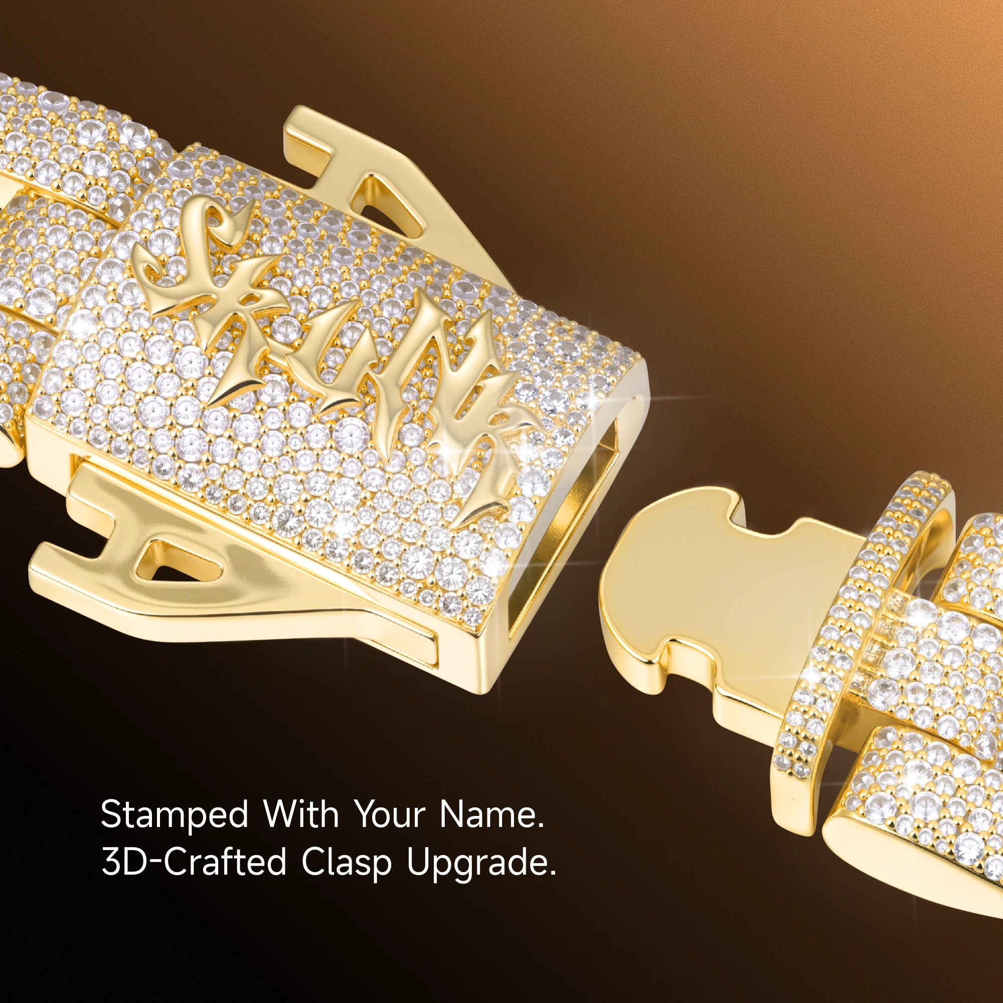 Round Cut Cuban Link Chain - 19mm