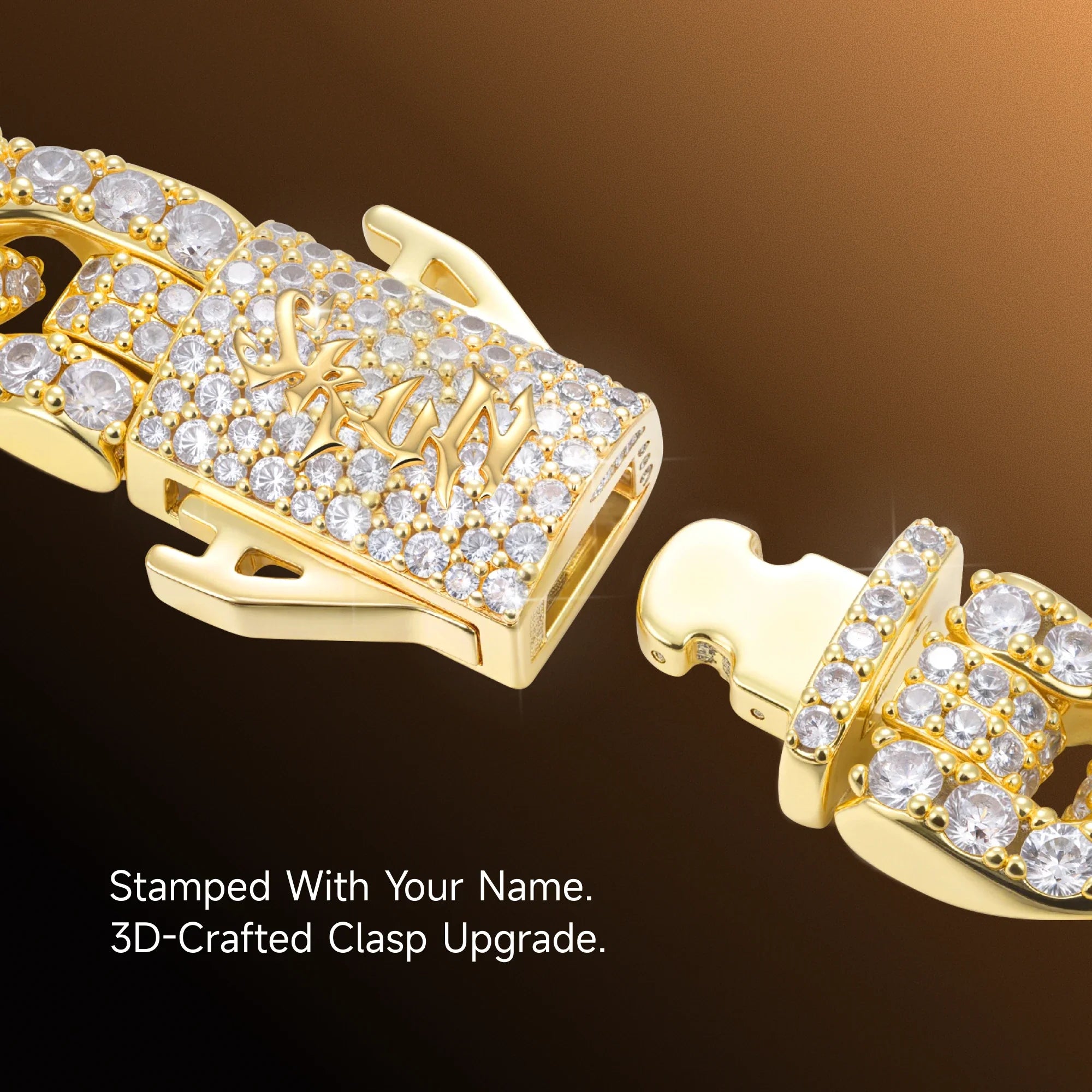 Round Cut Cuban Link Chain - 8mm