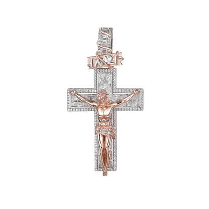 Women's Crucifixion of Jesus Pendant - Large