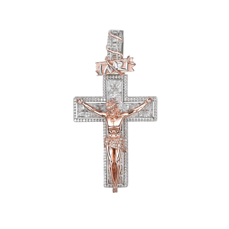 Crucifixion of Jesus Pendant - Large - APORRO