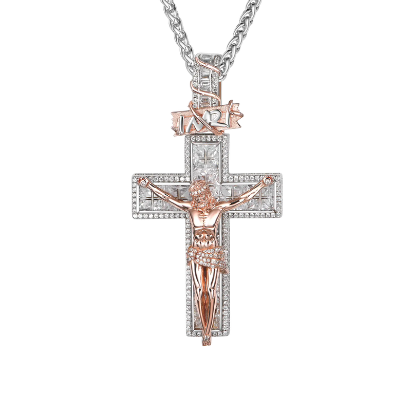 Crucifixion of Jesus Pendant - Large - APORRO