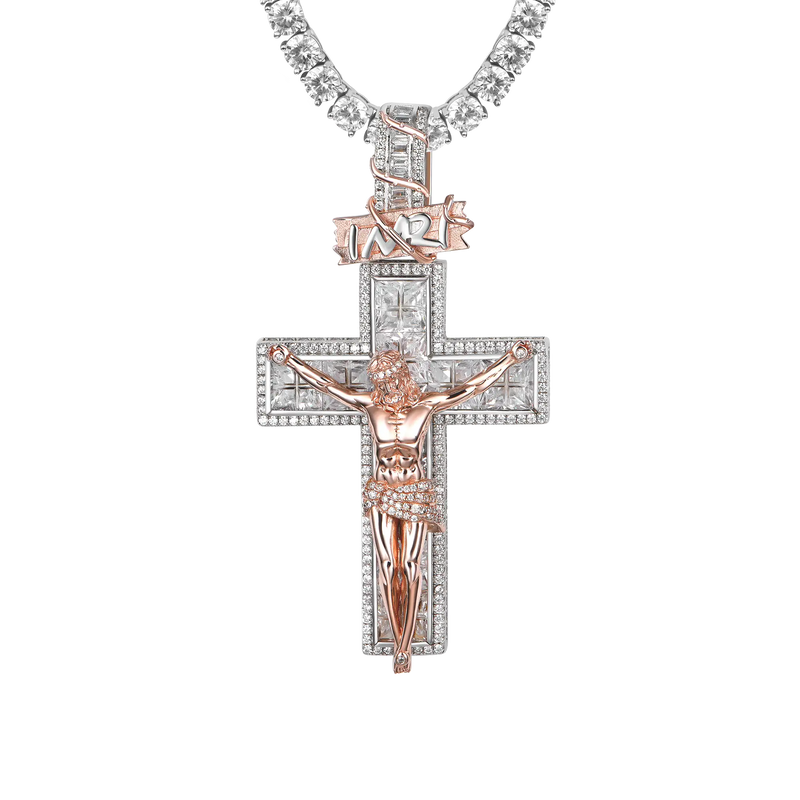 Crucifixion of Jesus Pendant - Large - APORRO