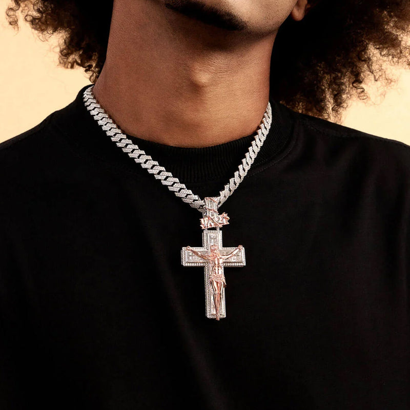 Crucifixion of Jesus Pendant - Large - APORRO