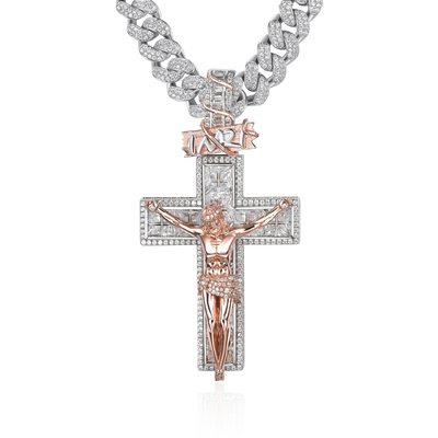 Crucifixion of Jesus Pendant - Large