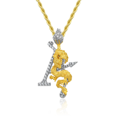 Pendente WONG Dragon Aporro A® in ottone medio