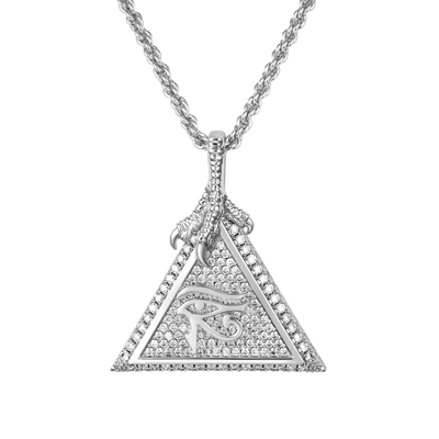 Micro colgante Moissanite Ojo de Horus