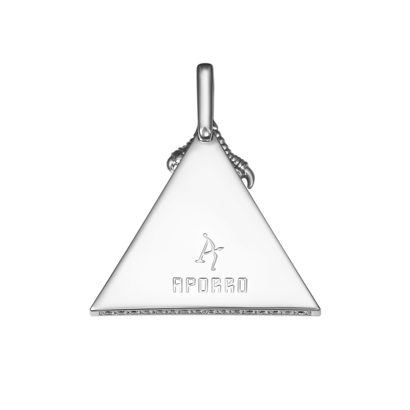 Moissanite Eye of Horus Micro Pendant - APORRO