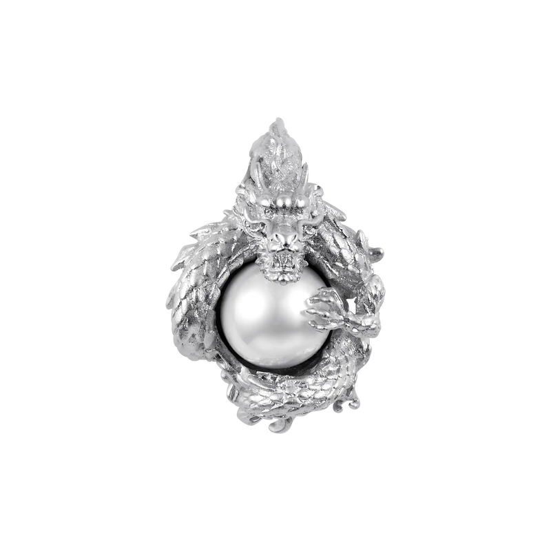 WONG Coiled Dragon Pearl Pendant - APORRO