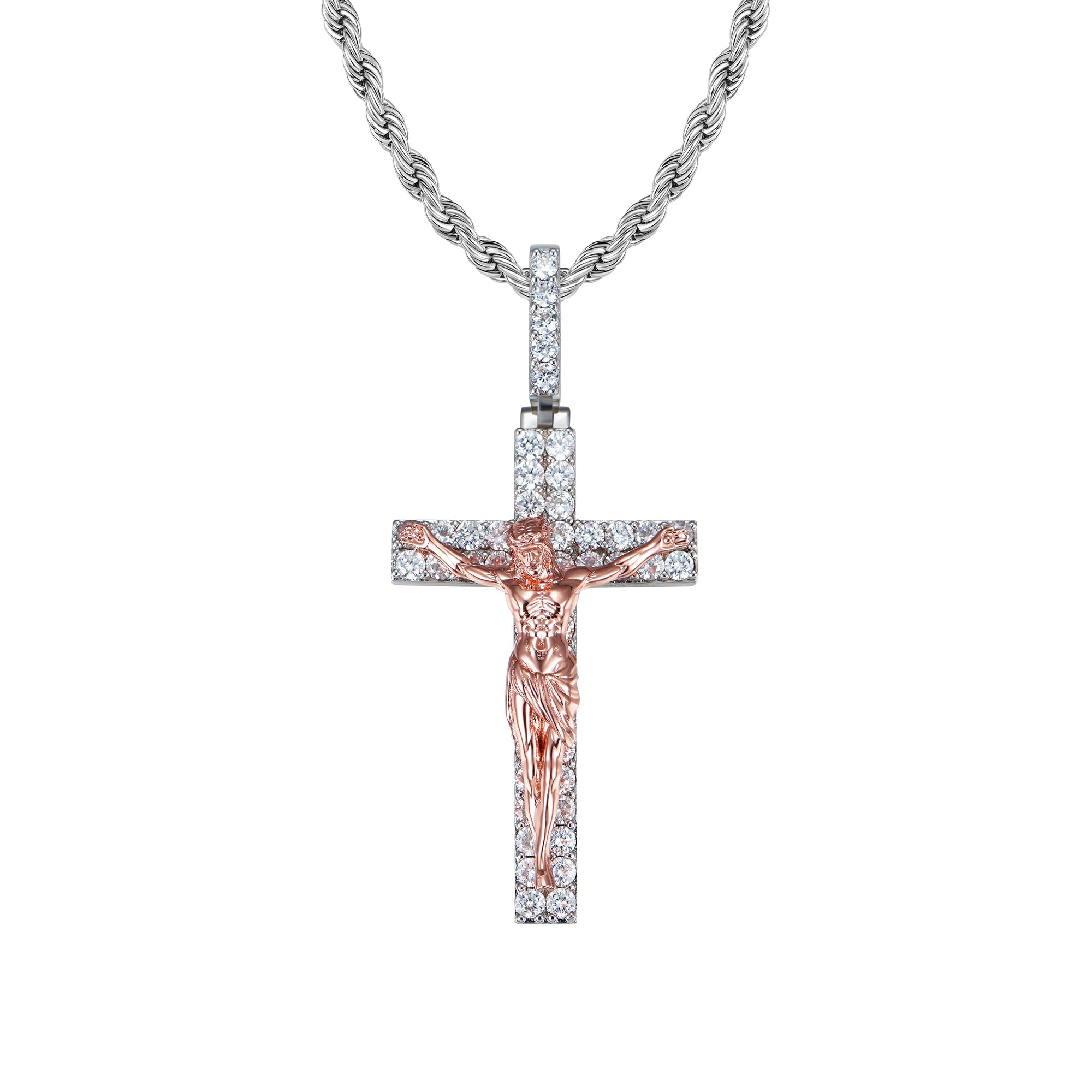 Women's Crucifixion of Jesus Pendant - Medium