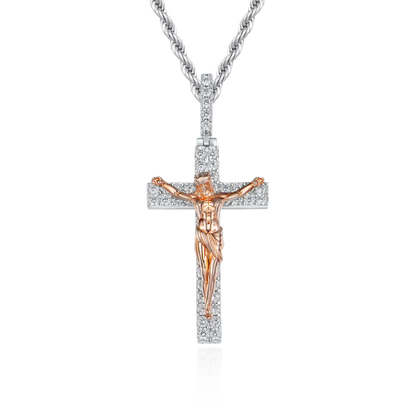 Petite crucifixion du pendentif de Jésus