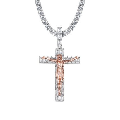 Women's Crucifixion of Jesus Pendant - Medium