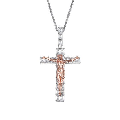 Women's Crucifixion of Jesus Pendant - Medium