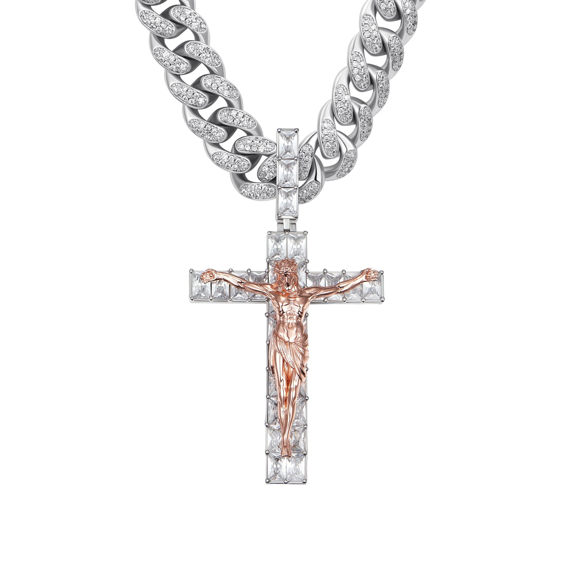 Women's Crucifixion of Jesus Pendant - Medium