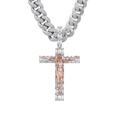 Women's Crucifixion of Jesus Pendant - Medium