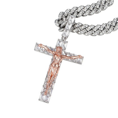 Women's Crucifixion of Jesus Pendant - Medium