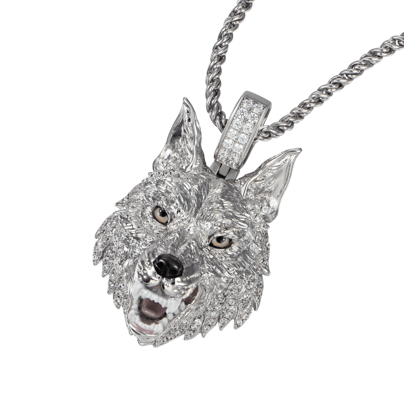 Pendentif Loup sans peur - APORRO