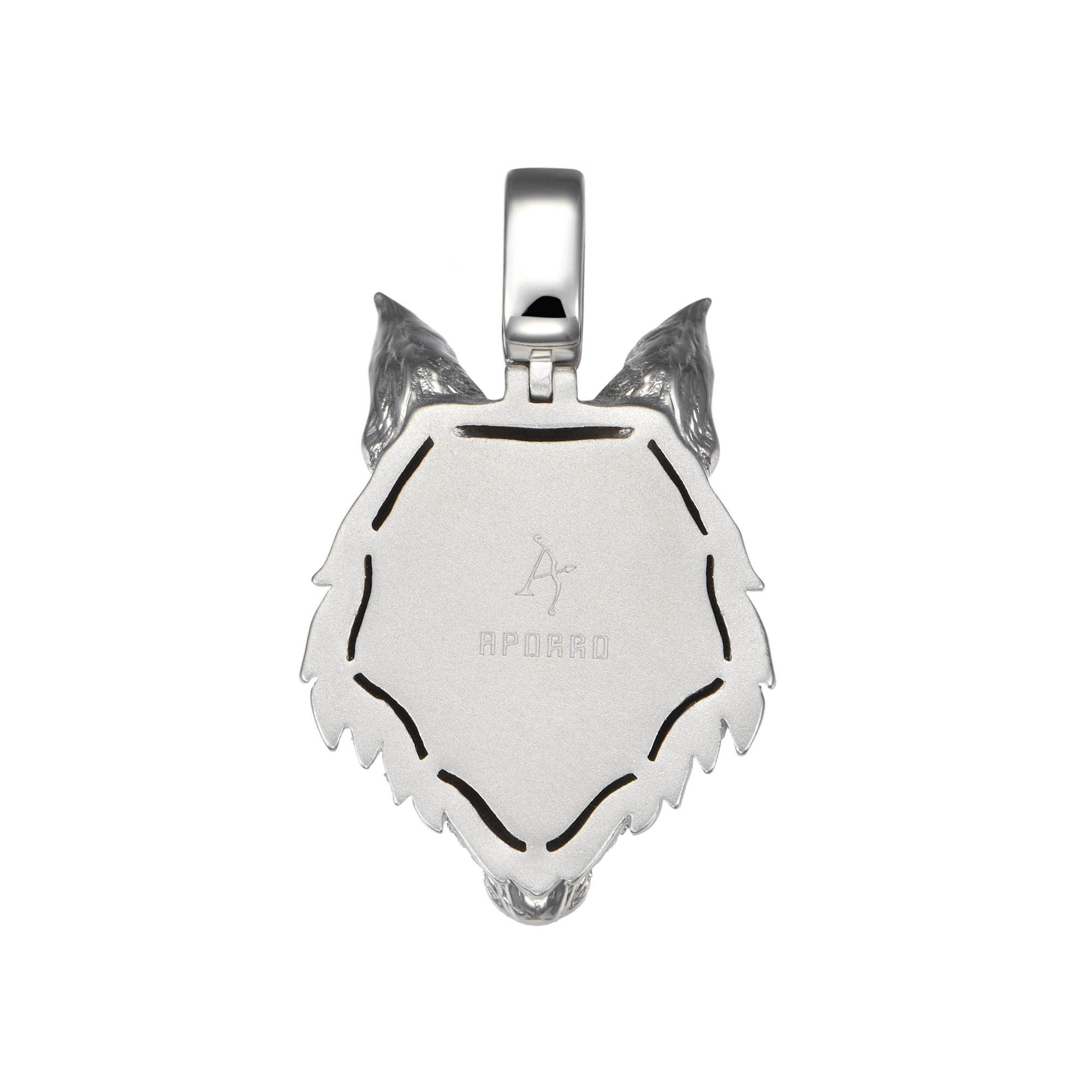 Fearless Wolf Pendant