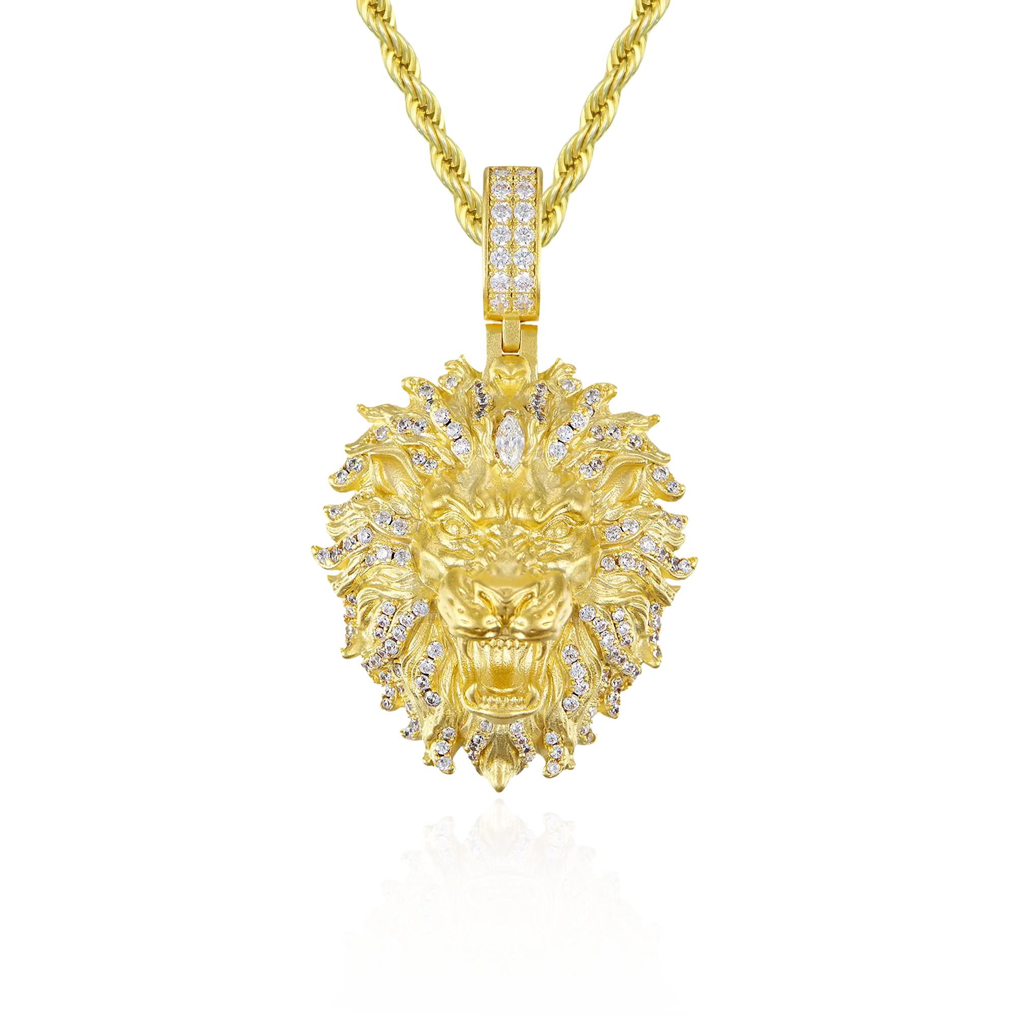 Women's Fearless Lion Pendant