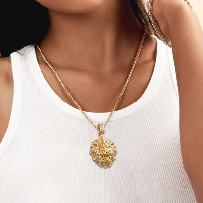 Women's Fearless Lion Pendant