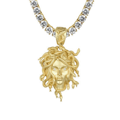 Medusa Statue Pendant