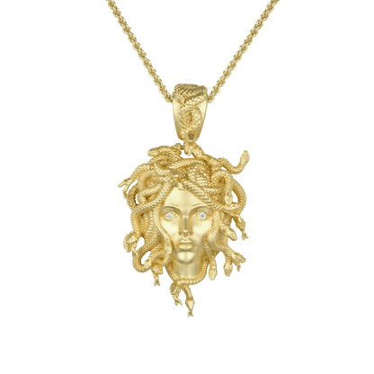 Medusa Statue Pendant