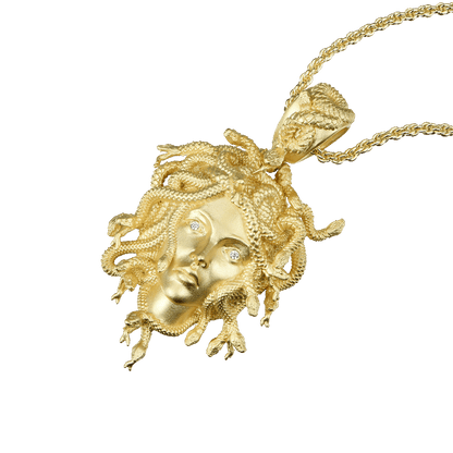 Medusa Statue Pendant