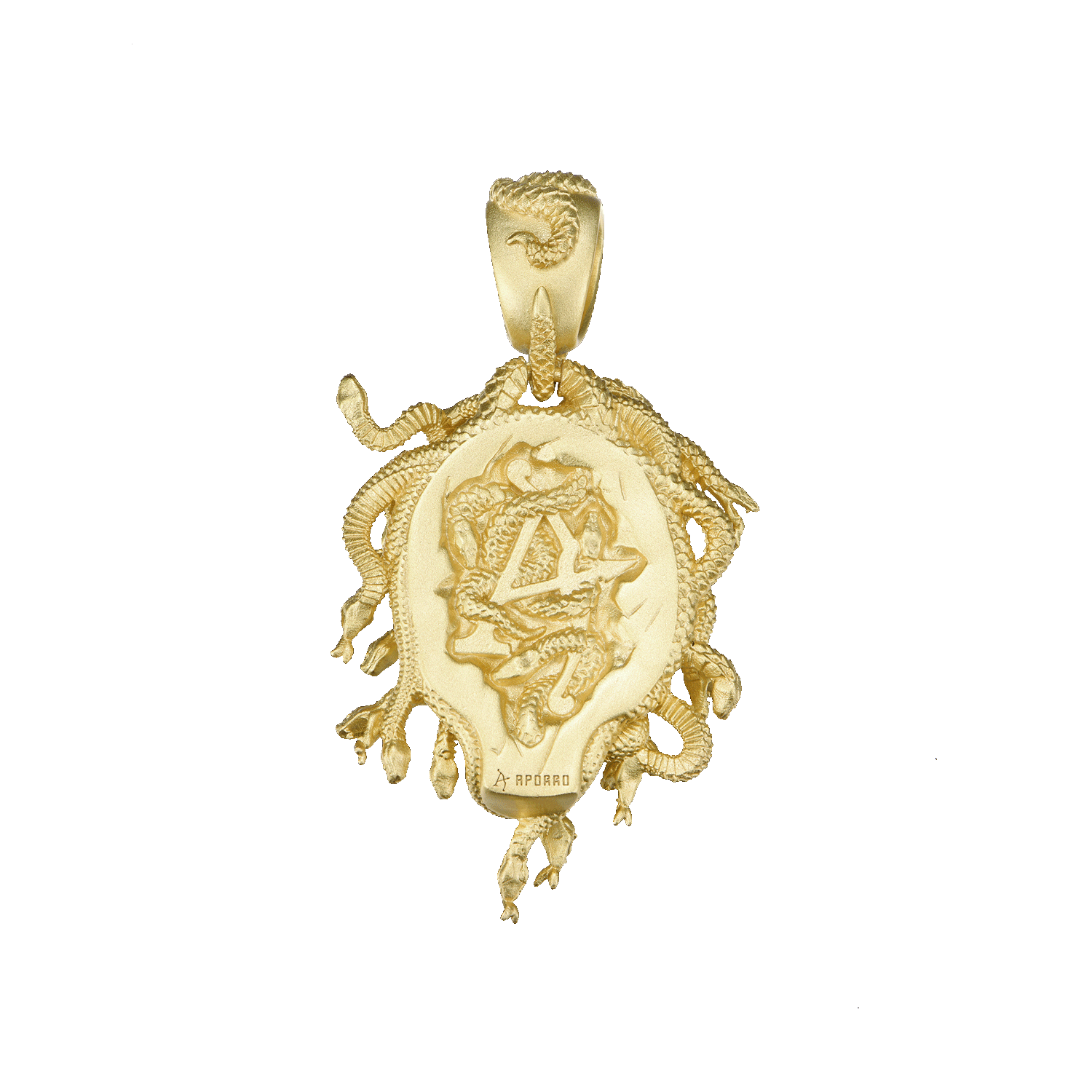 Medusa Statue Pendant