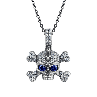 X Skull Pendant