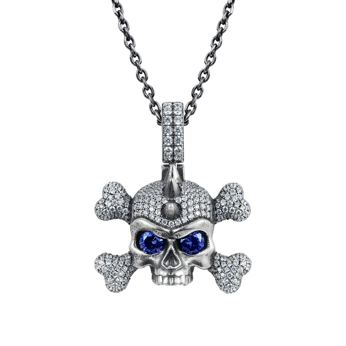 X pendentif crâne