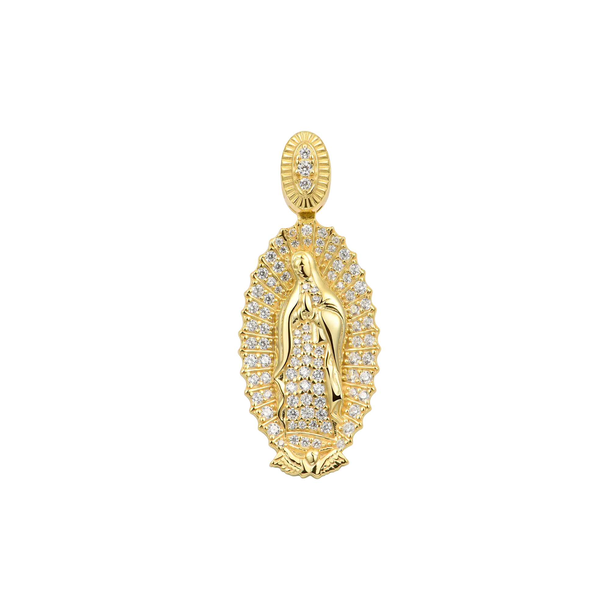 Women's Blessed Virgin Mary Pendant