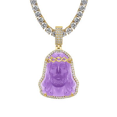 Colgante Arcenciel Evangelio Jesús - Lavanda
