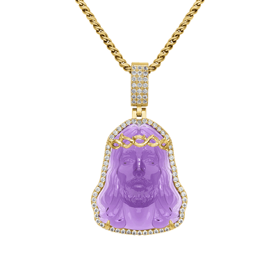 Colgante Arcenciel Evangelio Jesús - Lavanda