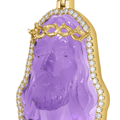 Colgante Arcenciel Evangelio Jesús - Lavanda