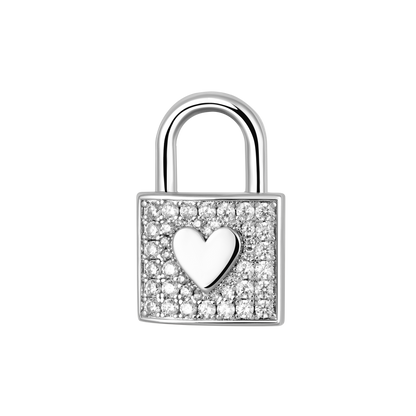 Essentials Heart Temado Lock Colgante