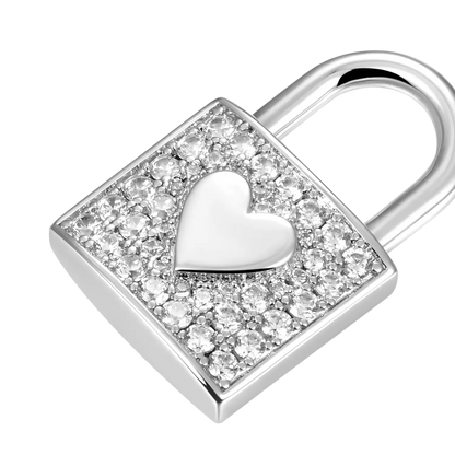 ESSENTIALS Heart Themed Lock Pendant