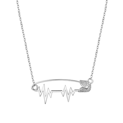 Collier réglable ESSENTIALS Heartbeat Pin