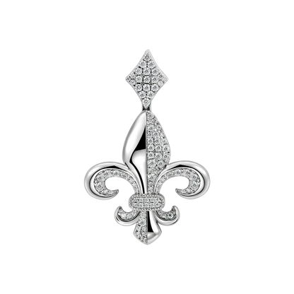 Caballero Fleur de Lis colgante