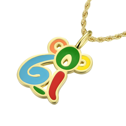 APORRO X COOGI Youth Colored Koala Enamel Pendant