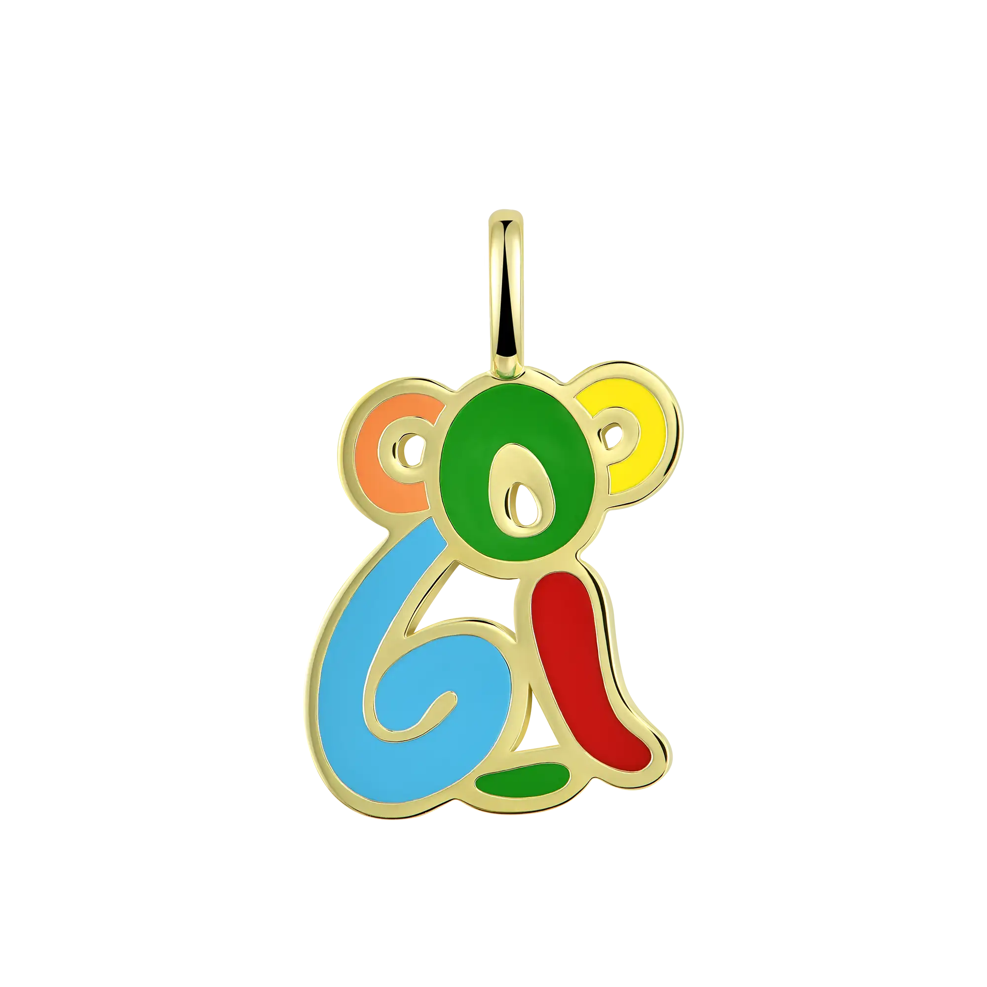 APORRO X COOGI Youth Colored Koala Enamel Pendant