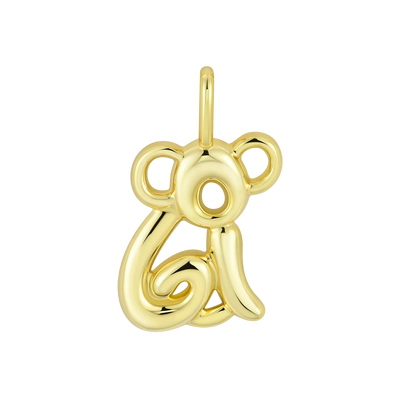 APORRO X COOGI Colgante Koala Clásico Dorado