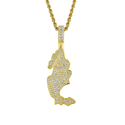 Map of Mexico Pendant